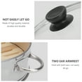 thumbnail image 4 of Miangastore 1 Set Bamboo Steamer Set Silver Cooking Food Steamer Premium Design, 4 of 8