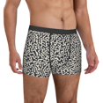thumbnail image 5 of Men's Boxer Briefs, Abstractly Lines Soft Comfy Mens Underwear Boxer Briefs Breathable With Widen Waist, 5 of 7