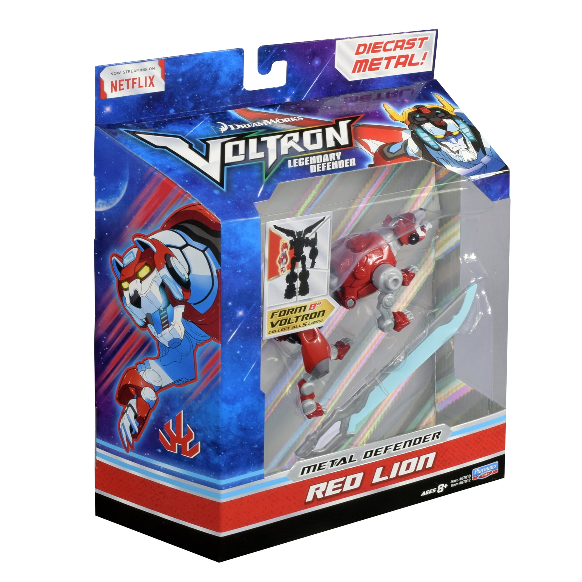 Voltron Die Cast Red Combinable Lion