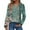 001_Green, variant on JGNGSHN Women's Long Sleeve Shirts 2025 Fall Fashion Dressy Casual Tops Trendy Henley Blouses Cute Work Outfits Clothes