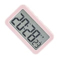thumbnail image 2 of yingyy 12/24H Display Digital Clock With Snooze Function Desk Clock Home Office Count Up Down Timer Office Beside Digital Pink 8.9x2.2x5.2cm, 2 of 6