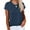 Navy Blue, variant on Sherrylily Women Short Sleeve Shirts Loose Casual Summer Basic Tops Fashion Tee
