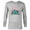 Athletic Heather, variant on Avengers Toony Family Party Dad of the Birthday Girl - Long Sleeve T-Shirt for Men - Customized-White