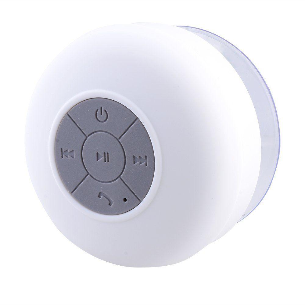 Bluetooth Waterproof Wireless Speaker Suction Shower speaker Hands free Mic - image 3 of 4