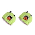 thumbnail image 1 of Methold mascota hogar Animal siesta nido lona colgante hamaca Otoño Invierno cama cueva decoración mascotas suministros verde mediano Verde Medio 2piezas, 1 of 6
