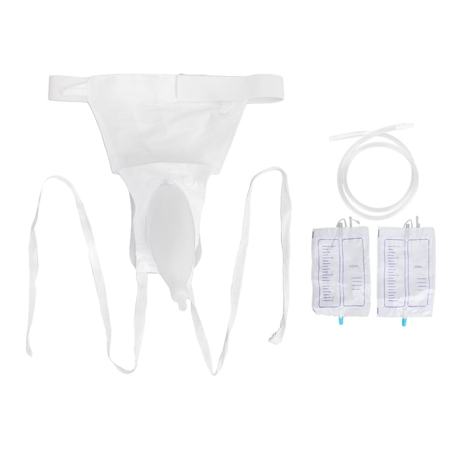 Urinario portátil para mujer, a prueba de derrames, cómodo, reutilizable, de silicona, para recolección de orina para personas mayores.