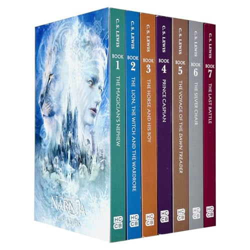 Chronicles of Narnia 7 Books Collection Box Set by C.S. Lewis – Classic Fantasy Adventure Collection