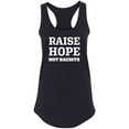 thumbnail image 1 of Raise Hope Not Racists Racerback Tank, 1 of 2