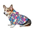 thumbnail image 3 of Bingfone Skull blue leaf Dog Clothes Hoodie, Pet Winter Coat,Puppy Sweatshirts for Small Dogs Boy Girl,Suitable for All Breeds-X-Small, 3 of 6