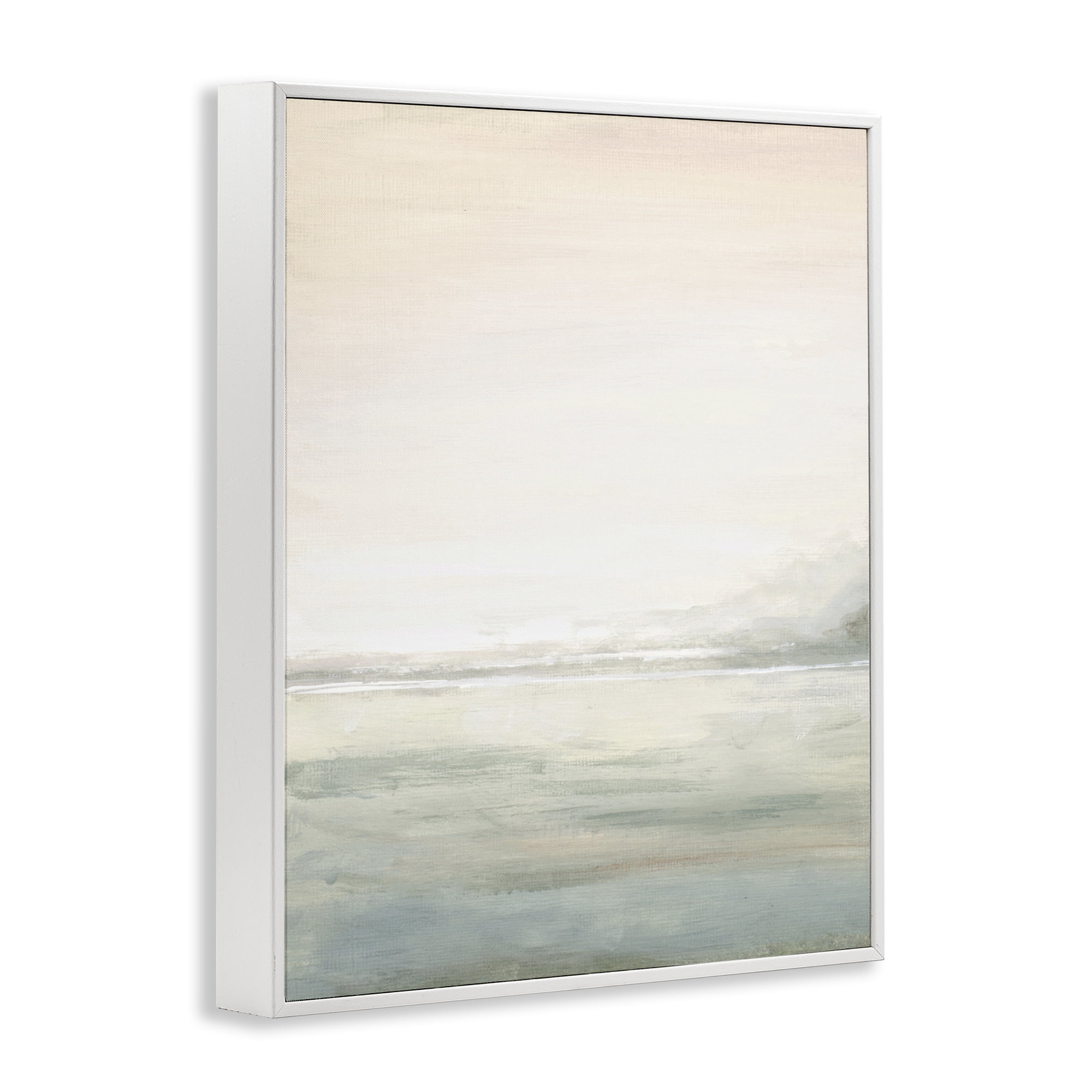 Stupell Industries Light Fog Atmosphere White Framed Giclee Art, design by Patricia Pinto