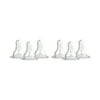 Dr. Brown's Natural Flow Baby Bottle Nipple, Level T, Newborn, Slower Flow, 6-Pack, 0m+