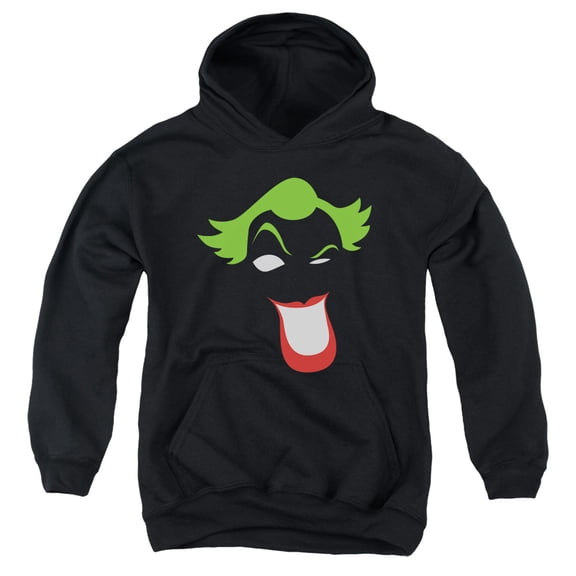 Batman - Joker Simplified - Youth Hooded Sweatshirt - X-Large