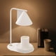thumbnail image 1 of Lámpara de hierro, calentador de , brillo, luz de noche decorativa ajustable, candeliere, soporte de lámpara aromática para decoración para hogar, blanco Soledad Lámpara de vela más cálida, 1 of 10