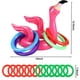 thumbnail image 2 of Juego inflable para lanzar anillos con forma de flamencos para piscina, 15 unidades, Camlinbo, 2 of 7