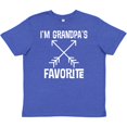 thumbnail image 3 of Inktastic Grandpas Favorite Grandson Youth T-Shirt, 3 of 5