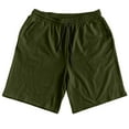 thumbnail image 6 of BXINGOHAI Men's Athletic Running Shorts 5 Inch,Quick Dry Gym Workout Shorts with Pockets Army Green,L, 6 of 6