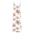 thumbnail image 4 of Kvture Maxi Dresses for Women Beach Summer Fashion Graphic Flowy Summer Long Dress Casual Loose Fit Maxi Dress Pink, 4 of 5