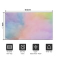 thumbnail image 5 of Dreamy Pastel Sky Door Rugs,Washable Non Slip Door Mats Indoor,Decorative Door Mats,Entry Mat Indoor for Entrance,Bedroom,Kitchen,Bathroom,17"x30", 5 of 6