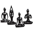 thumbnail image 2 of Muyoka piezas de estatua de pose de yoga de meditación, arte abstracto, resina, poses de yoga, figura de yoga, juego de figuras de yoga, decoración del hogar, estatua de pose de yoga, decoración para Muyoka Hogar, 2 of 5