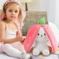 thumbnail image 4 of Conejito Fresa, Conejito Fresa de Anime Plush Toys, 2025 Juego Figura de Peluches, Regalos para Niños y Fans, 4 of 4