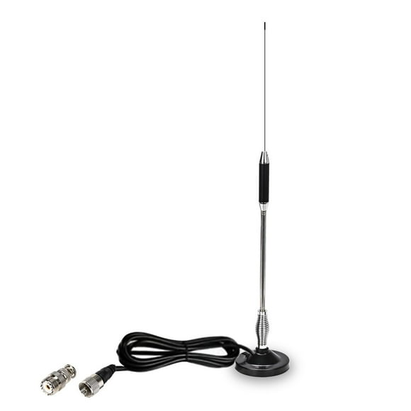27MHz Magnetic Mount CB Radio Antenna with BNC Adaptor for Trucks