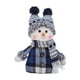 thumbnail image 3 of Muñeco de nieve navideño con sombrero, decoración para fiesta, juguete de escritorio coleccionable, novedad, Festival, adorno de Navidad suave, figura Estilo B, 3 of 8