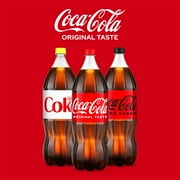 Coca-Cola Soda Pop Bottle, 2 Liters