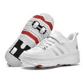 thumbnail image 3 of Emog Nouvelles Chaussures heloo Chaussures de Patinage à Quatre Roues Chaussures pour Garçons Chaussures pour Enfants avec Roues Chaussures de Patinage pour Filles, 3 of 7