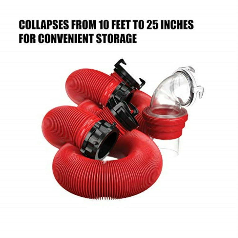 Free Shipping! Valterra EZ Coupler Deluxe Bayonet Sewer Hose Kit