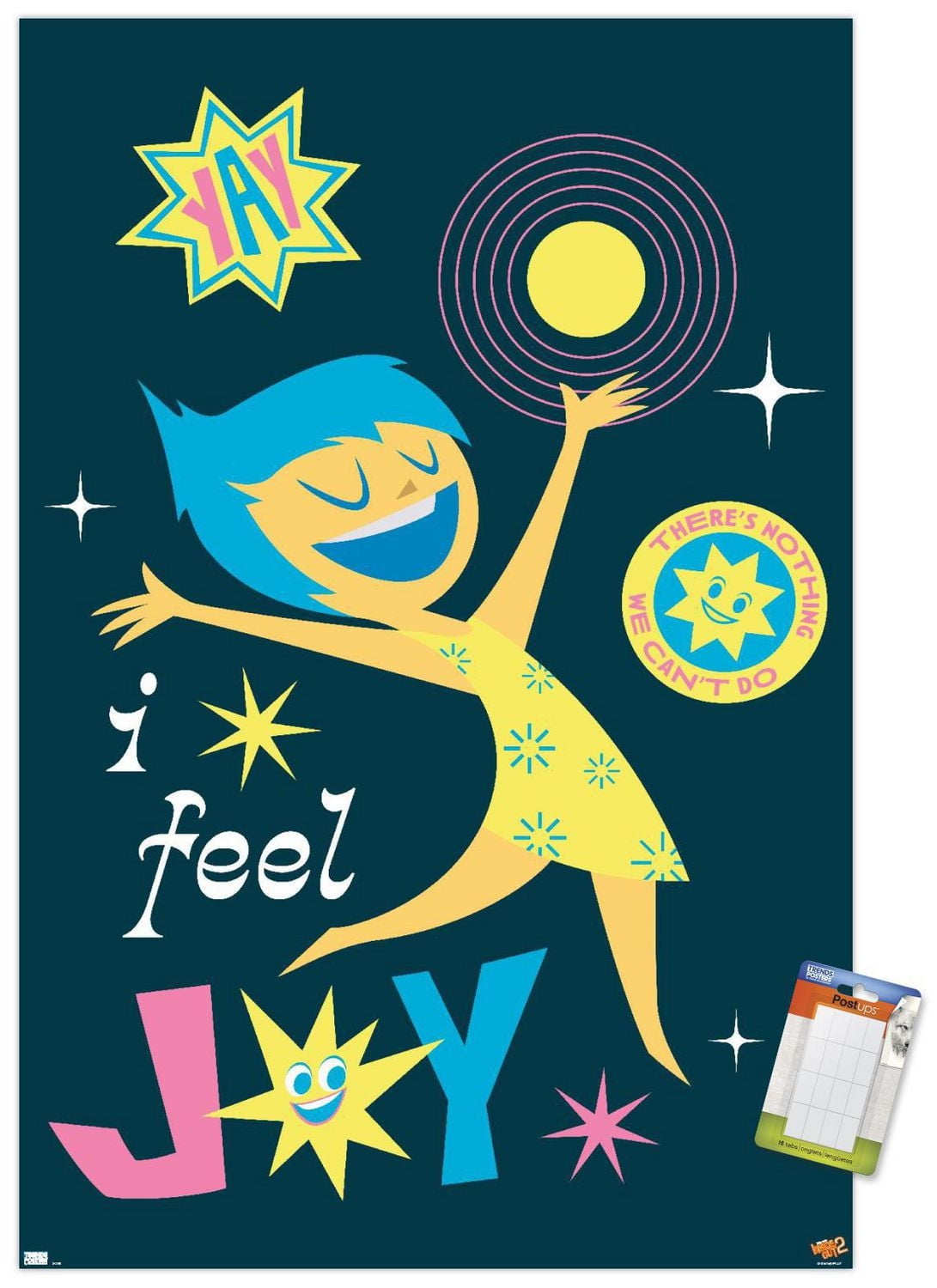 Disney Inside Out 2 - I Feel Joy Wall Poster