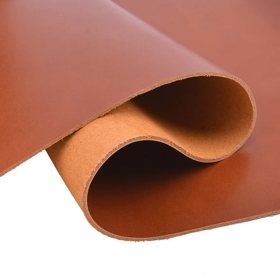 Brown Full Grain Veg-Tanned Cowhide Leather Tooling Cowhide Leather Pre-Cut SKIN (2.0mm)