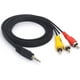 thumbnail image 1 of CABLE AUDIO RCA MACHO 5 MTS DABB RCA, 1 of 1