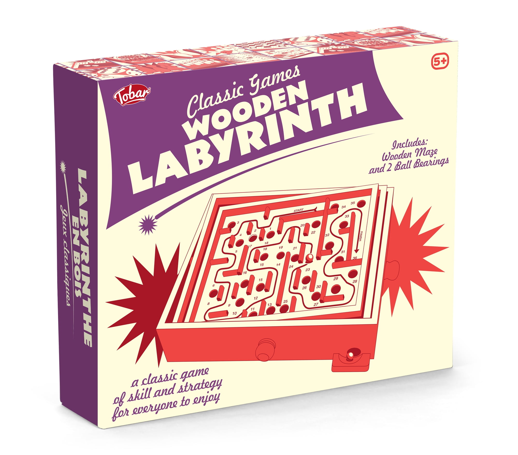 Tobar Wooden Labyrinth Puzzle