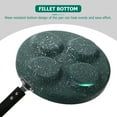 thumbnail image 4 of TABLZONE Green Non-Stick Frying Pan with Handle, Multipurpose Cookware, Easy to Clean, Even Heat Distribution, 1 Piece, 4 of 5