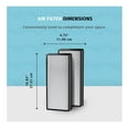 thumbnail image 6 of TotalClean HEPA-Type Filter Replacements, Works with AT-PET01, AT-PET02, and AT-45 , Captures Microscopic Particles White, 6 of 7