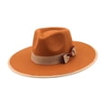 thumbnail image 3 of Sombreros de invierno de moda con lazo para mujer, sombreros de jazz para bodas, y fiestas temáticas Color, 3 of 8
