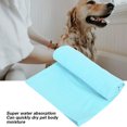 thumbnail image 4 of Toalla Suave Para Mascotas, Toalla De Ducha Cómoda Para Mascotas, Toalla De Baño Para Gatos Y Perros Con Absorción De Agua Para Toalla De Ducha De Tela Para Mascotas Cergrey Verde, 4 of 8