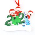 thumbnail image 2 of Resina De Navidad Navidad Familia Diy Bendiciones Escritas A Mano Colgantes De Muñeco De Nieve Regalo Para Amigo O Familia Speravity HA040823-14, 2 of 6