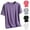 Purple#02, variant on Men's Summer T Shirts Outdoor Lightweight Ice Silk Crew Neck Short Sleeved Shirts Summer Loose Breathable Quickly Drying Sports Tees Top Summer Deal
