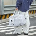 thumbnail image 6 of Backpack for Men Clear Gym Beach Transparent Tote Backpack Large Capacity Travel Daypack Grey One Size, 6 of 6
