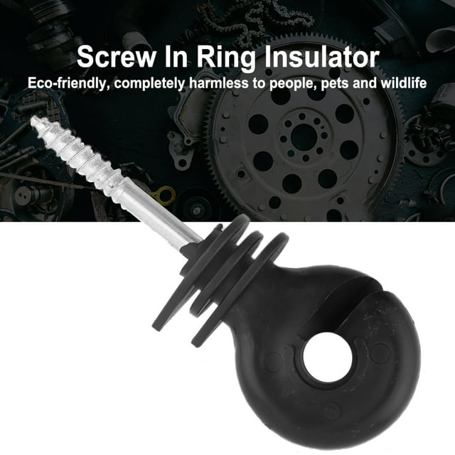 Fence Insulator, Easy To Install Sun Protection Anti-Weathering Electric Fence Insulator, For Electric Fence For Replace