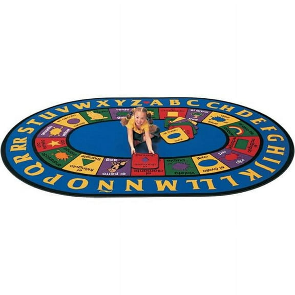 Carpets for Kids 1600 Bilingual Rug 5ft 10in x 8ft 4in Rectangle