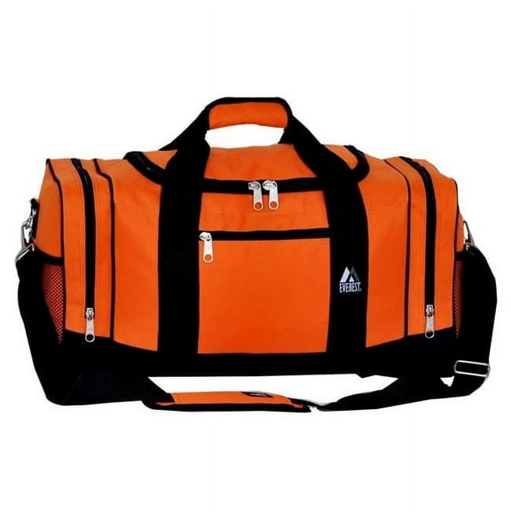 Everest  Crossover Duffel Bag - Orange & Black