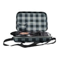 thumbnail image 3 of Crosley MESSENGER CR8016A - Turntable - portable - gray and black checkboard, 3 of 4