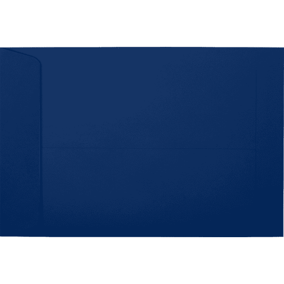 LUXPaper 6 x 9 Open End Envelopes, Navy, 50/Pack