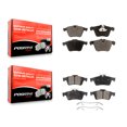 thumbnail image 1 of Positive Plus Front Rear Semi-Metallic Brake Pads Kit for Car Jaguar XF XJ XKR XK Super V8 KPF-100092, 1 of 8