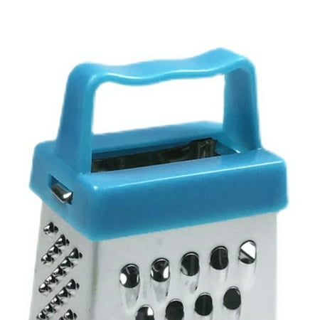 

meijuhuga Box Grater Safe Stainless Steel Rust Resistant Safe Cheese Grater Vertical Useful for Dinner Room