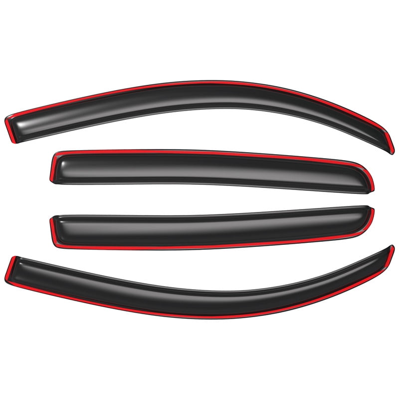 Car Window Rain Guards Halfords Window Visor Rain Guards to fit 2013