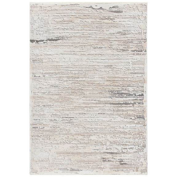 SAFAVIEH Mayflower Johanna Distressed Area Rug, Beige/Grey, 5'5" x 7'6"