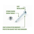 thumbnail image 3 of (2 pack) Hillman Machine Screws, #6 x 1", Steel, Zinc, Interior, Phillips, Silver, 13 sets, 3 of 9
